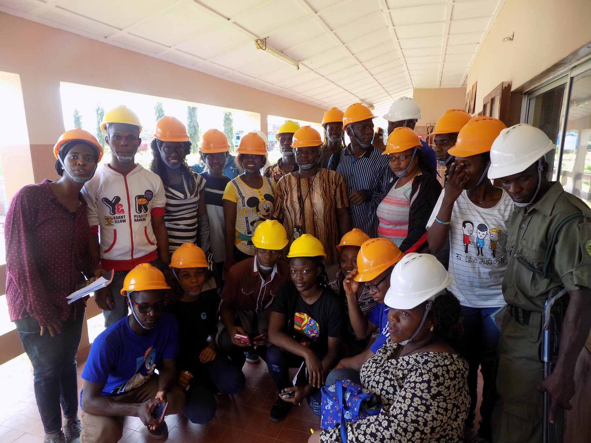 2018 Students visiting Okomu, Nigeria